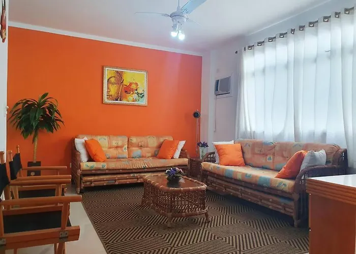 Apartamento Na Enseada - A 5 Minutos A Pe Da Praia Com Wi-Fi E Tv A Cabo Guarujá